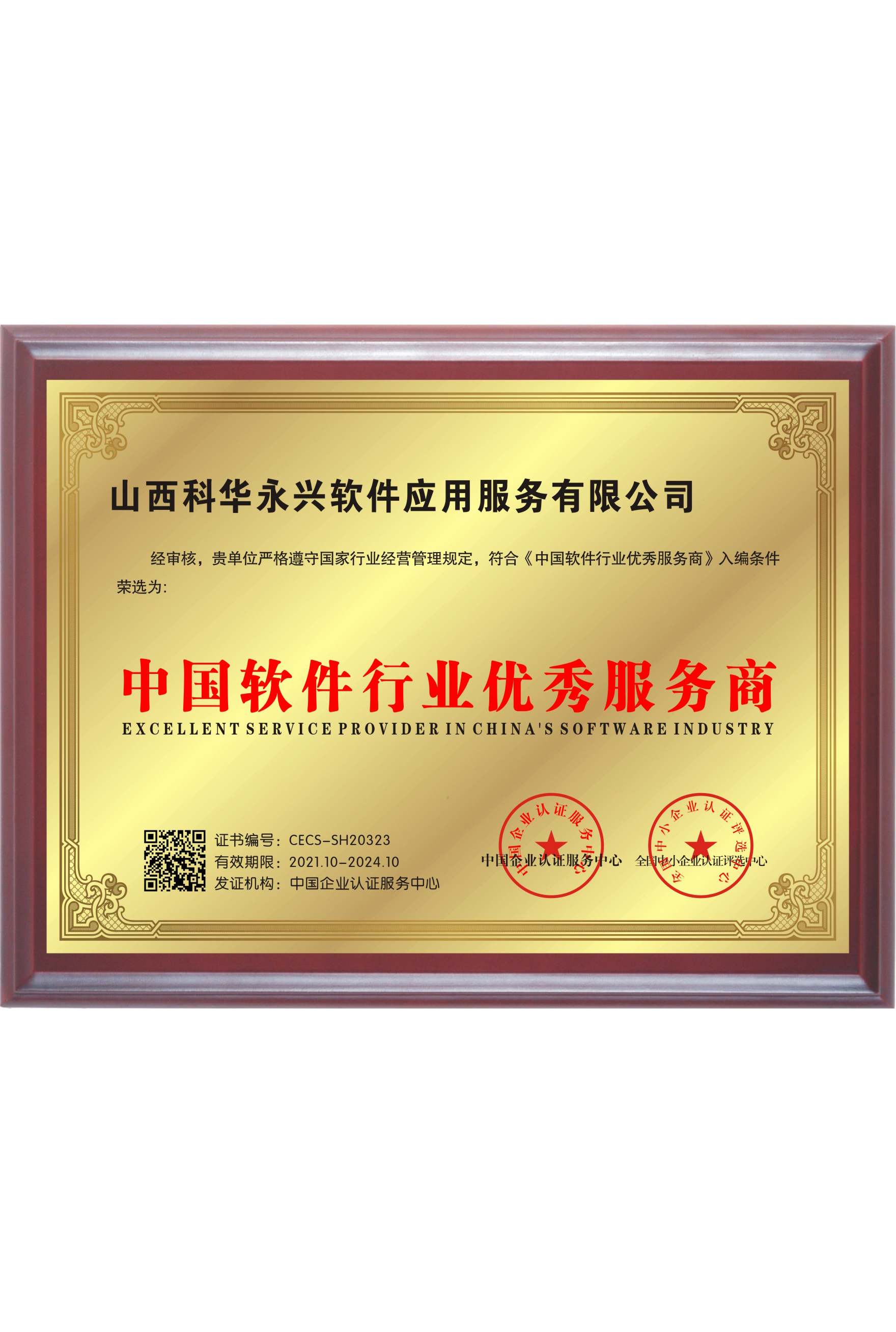 中国软件行业优秀服务商